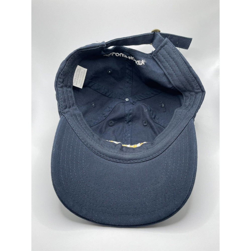 St Louis Blues Hockey Hat Adjustable Strap One Size NHL Finally Spell Out Cap - Picture 4 of 5